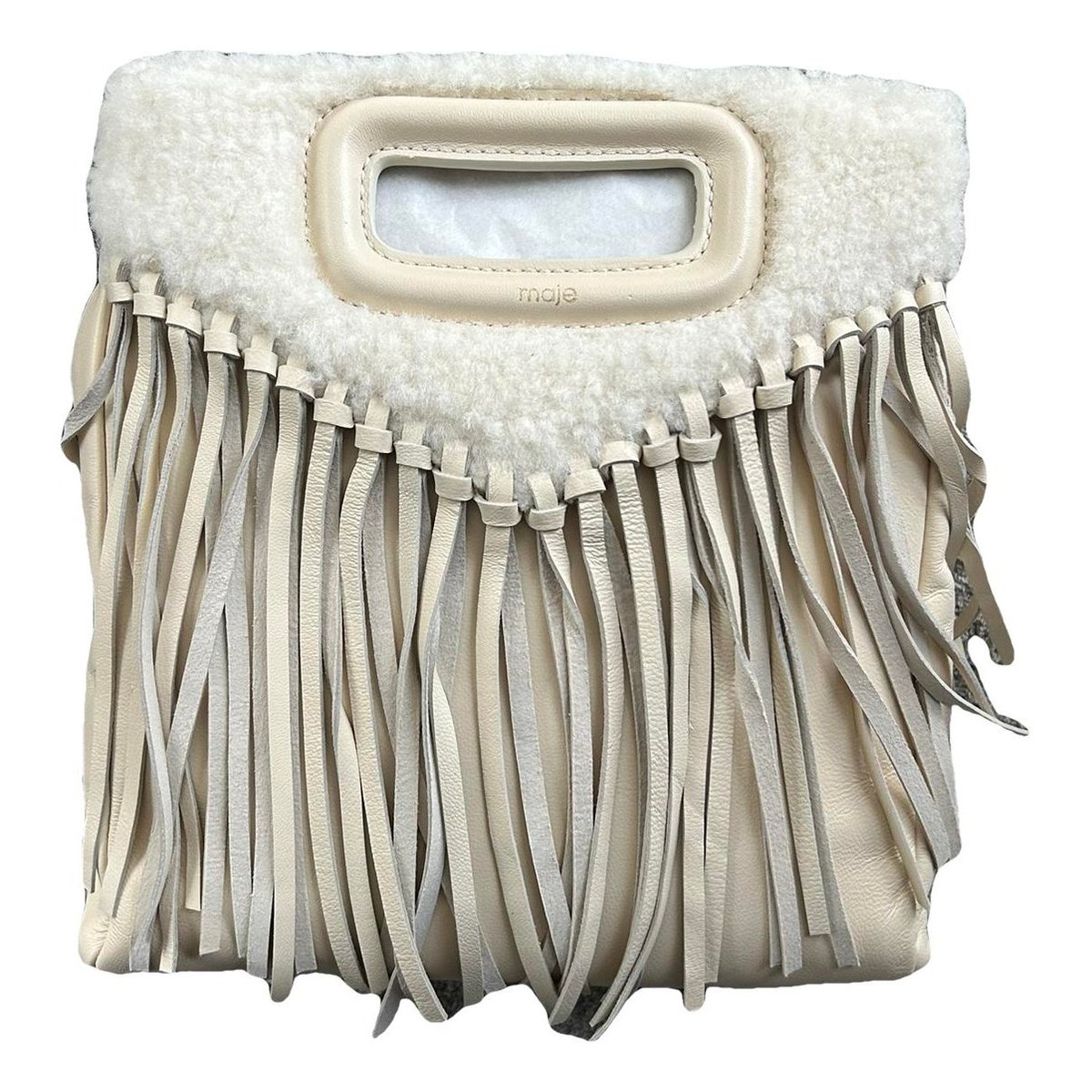 Sac M leather crossbody bag