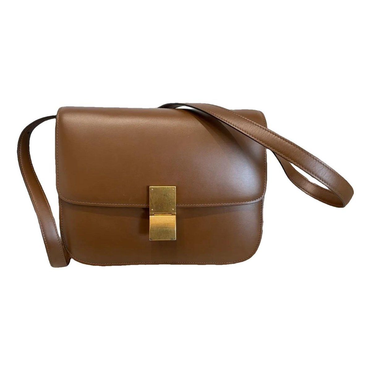 Classic leather crossbody bag