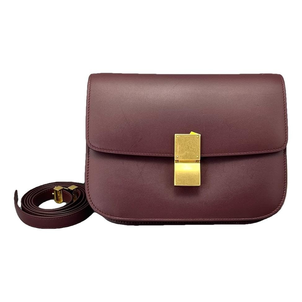 Classic leather handbag