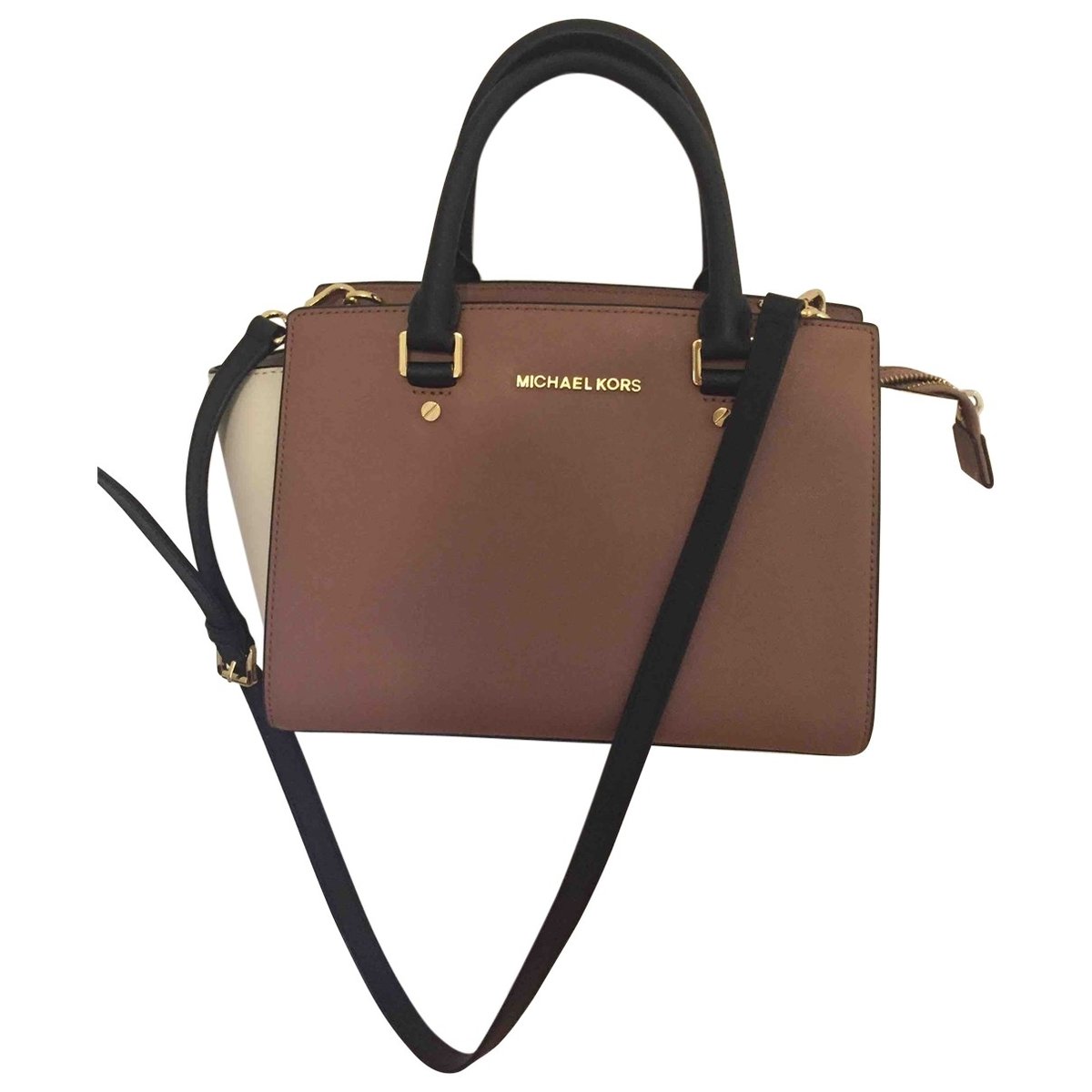 Selma leather handbag