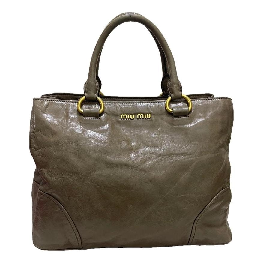 Vitello leather handbag