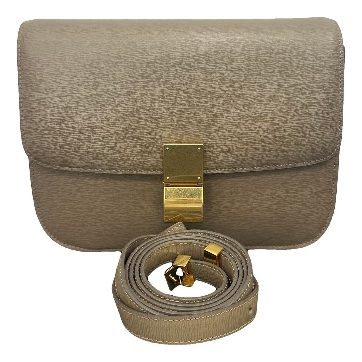 Classic leather handbag