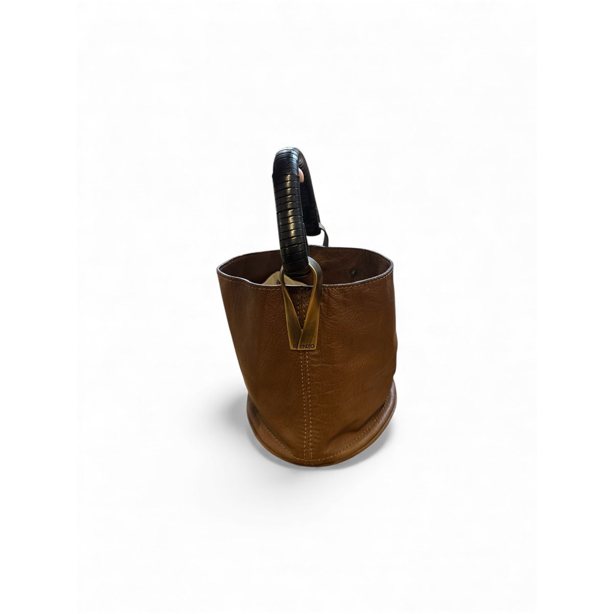 Pagodon leather handbag