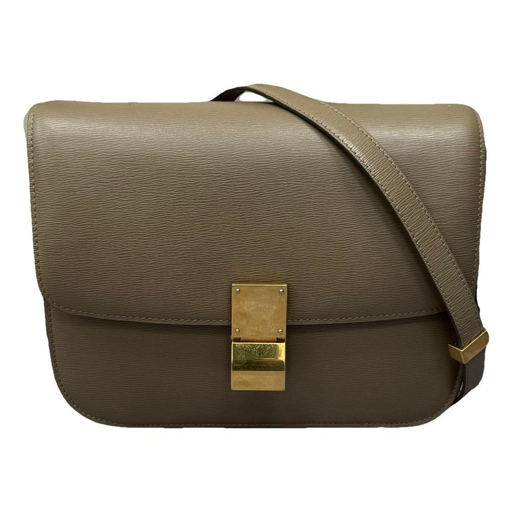 Classic leather handbag