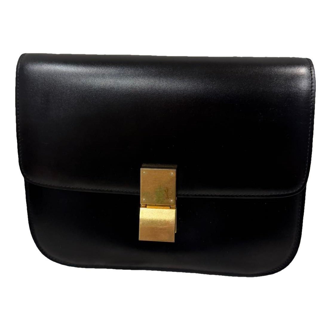 Classic leather crossbody bag