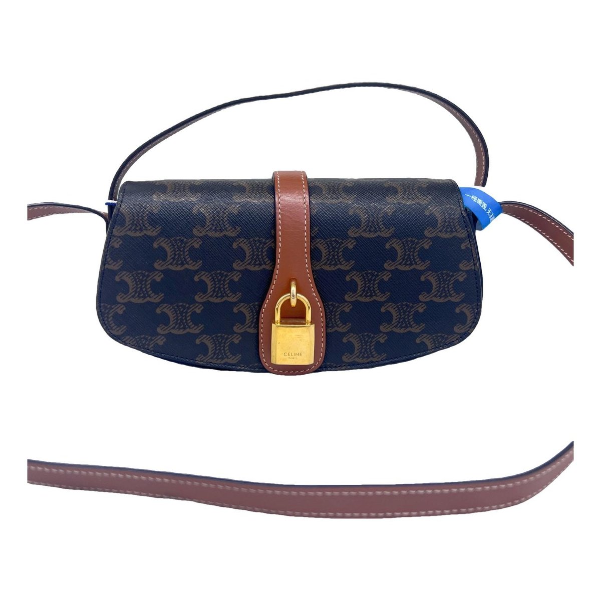 Tabou leather handbag