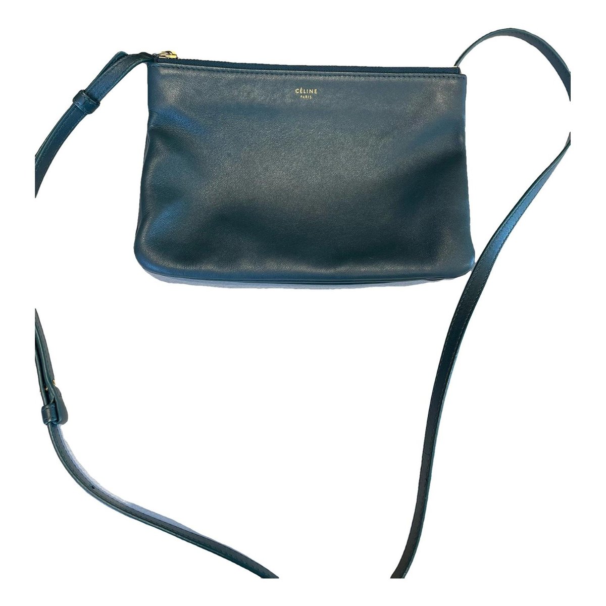 Trio leather crossbody bag
