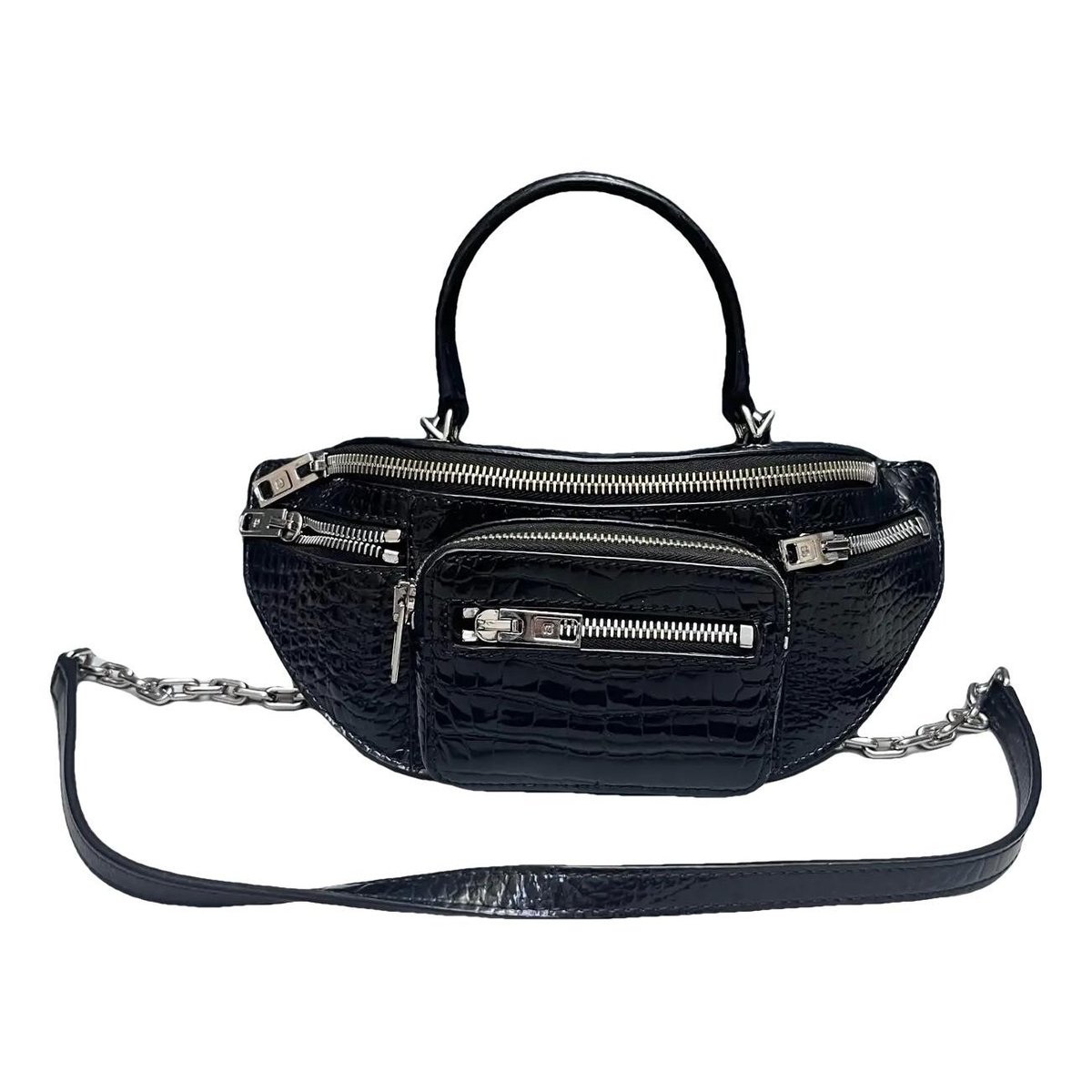 Attica leather crossbody bag