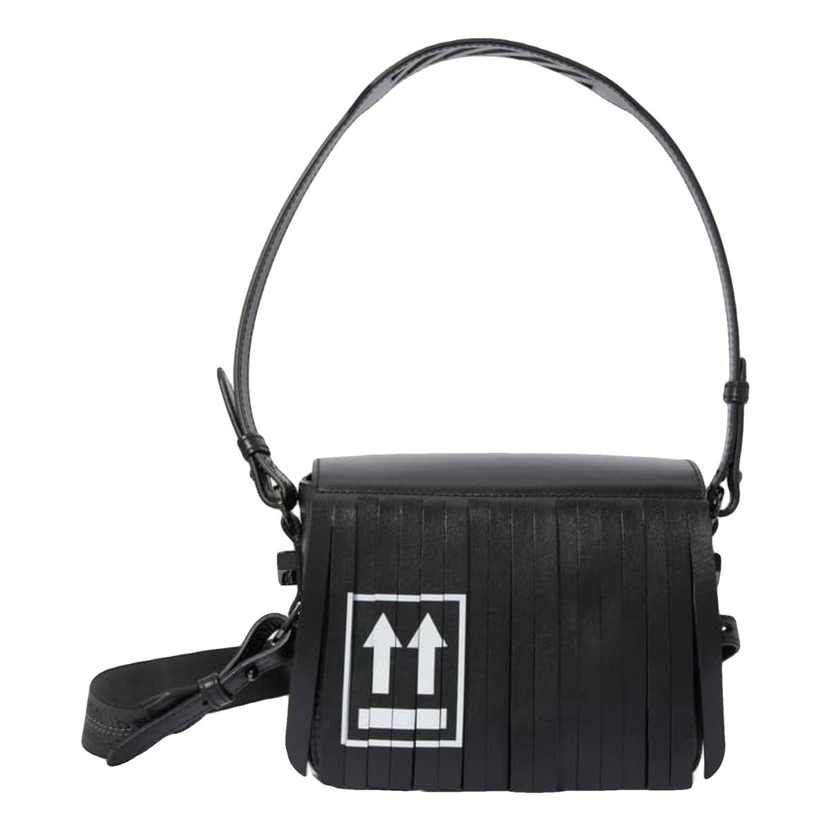 Binder leather handbag