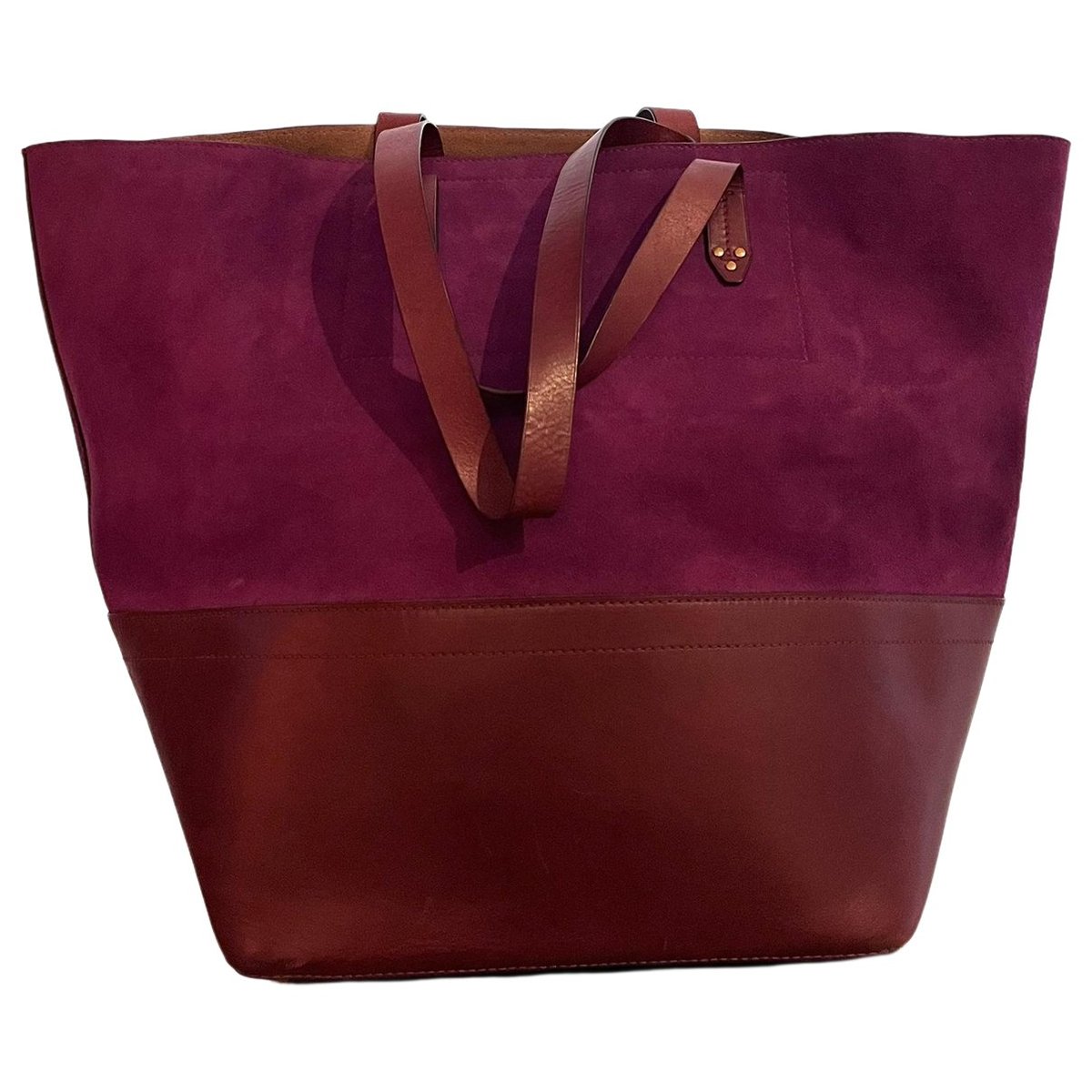 Leather handbag