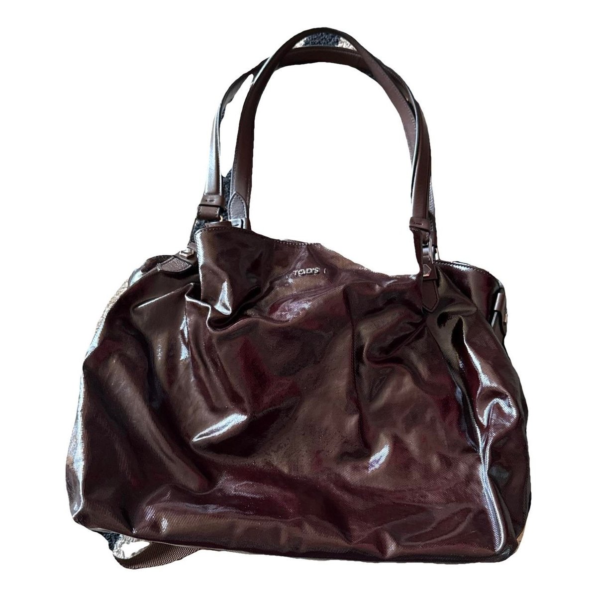 Leather tote