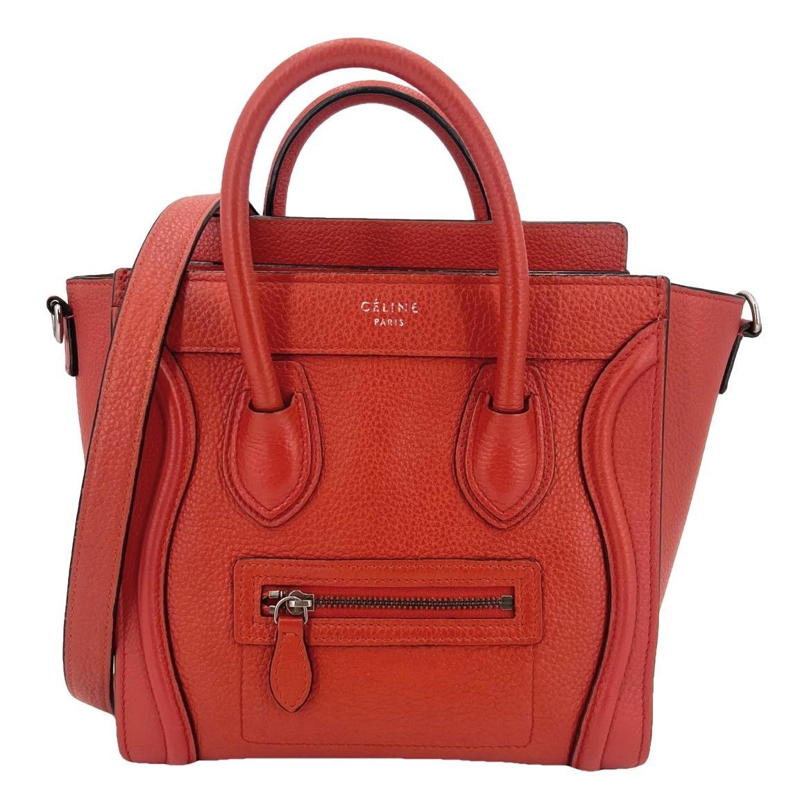Nano Luggage leather handbag