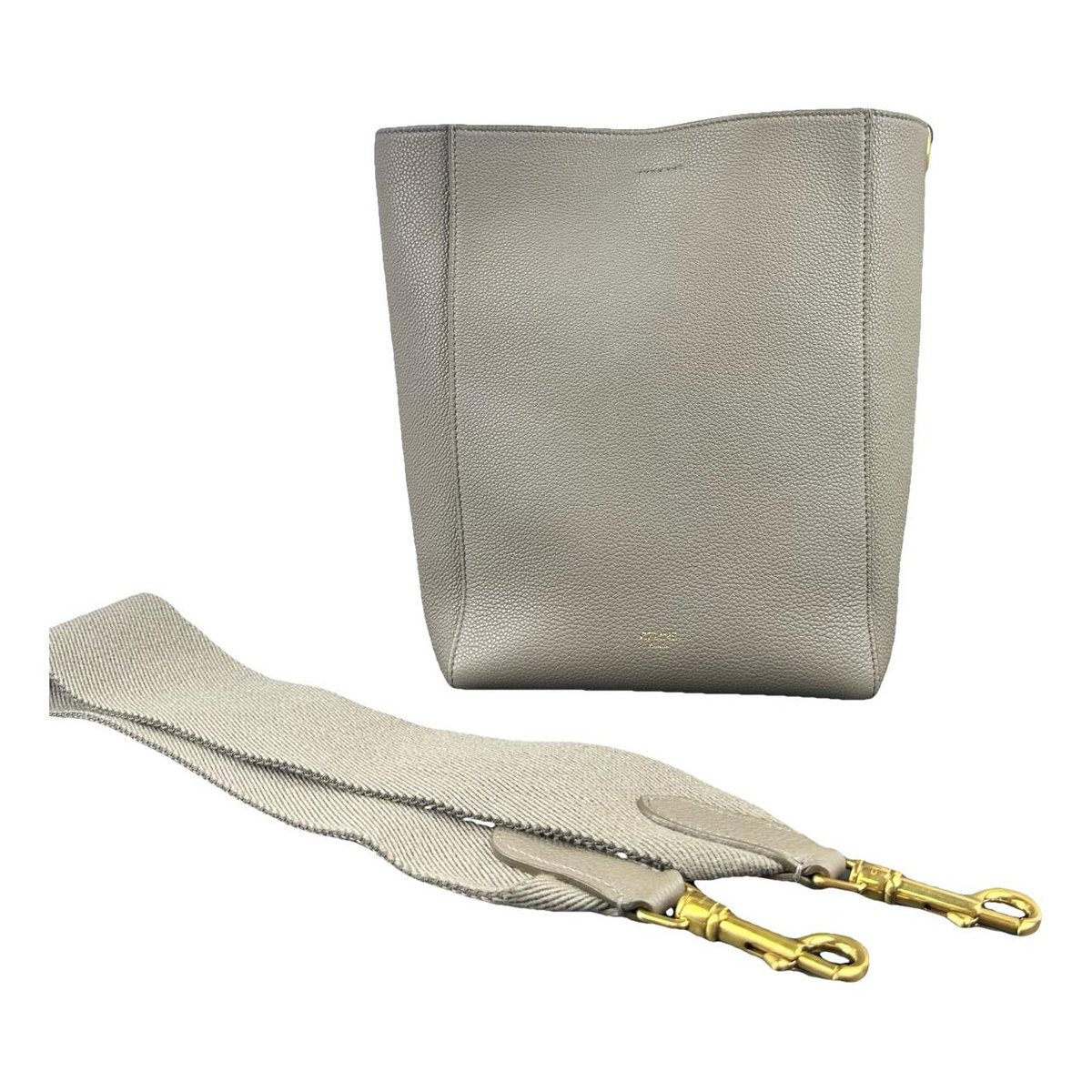 Seau Sangle leather handbag