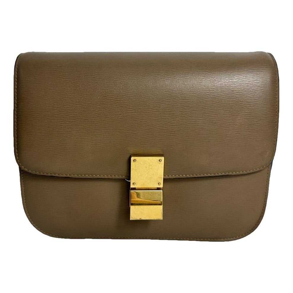 Classic leather handbag