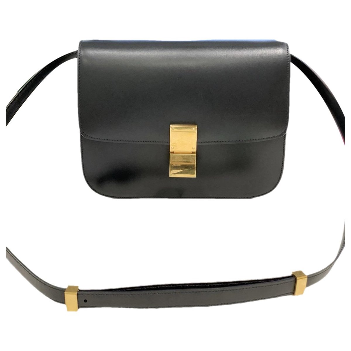 Classic leather handbag