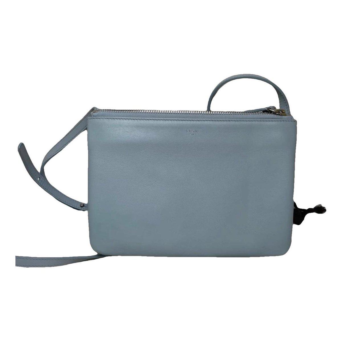Trio leather crossbody bag