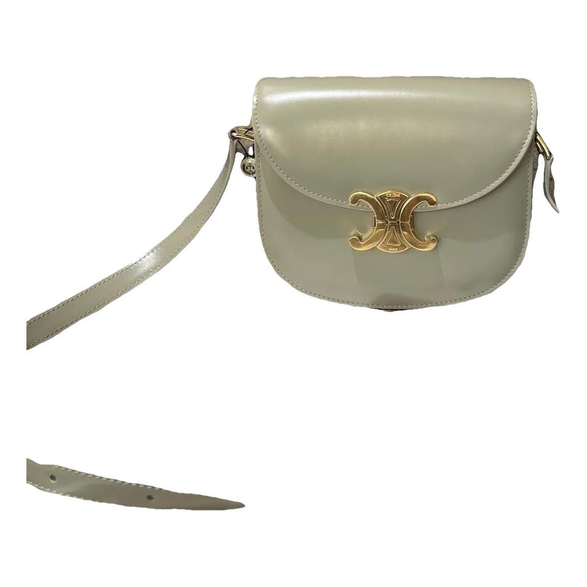 Clea leather crossbody bag