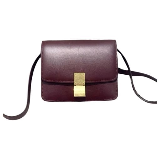 Classic leather handbag