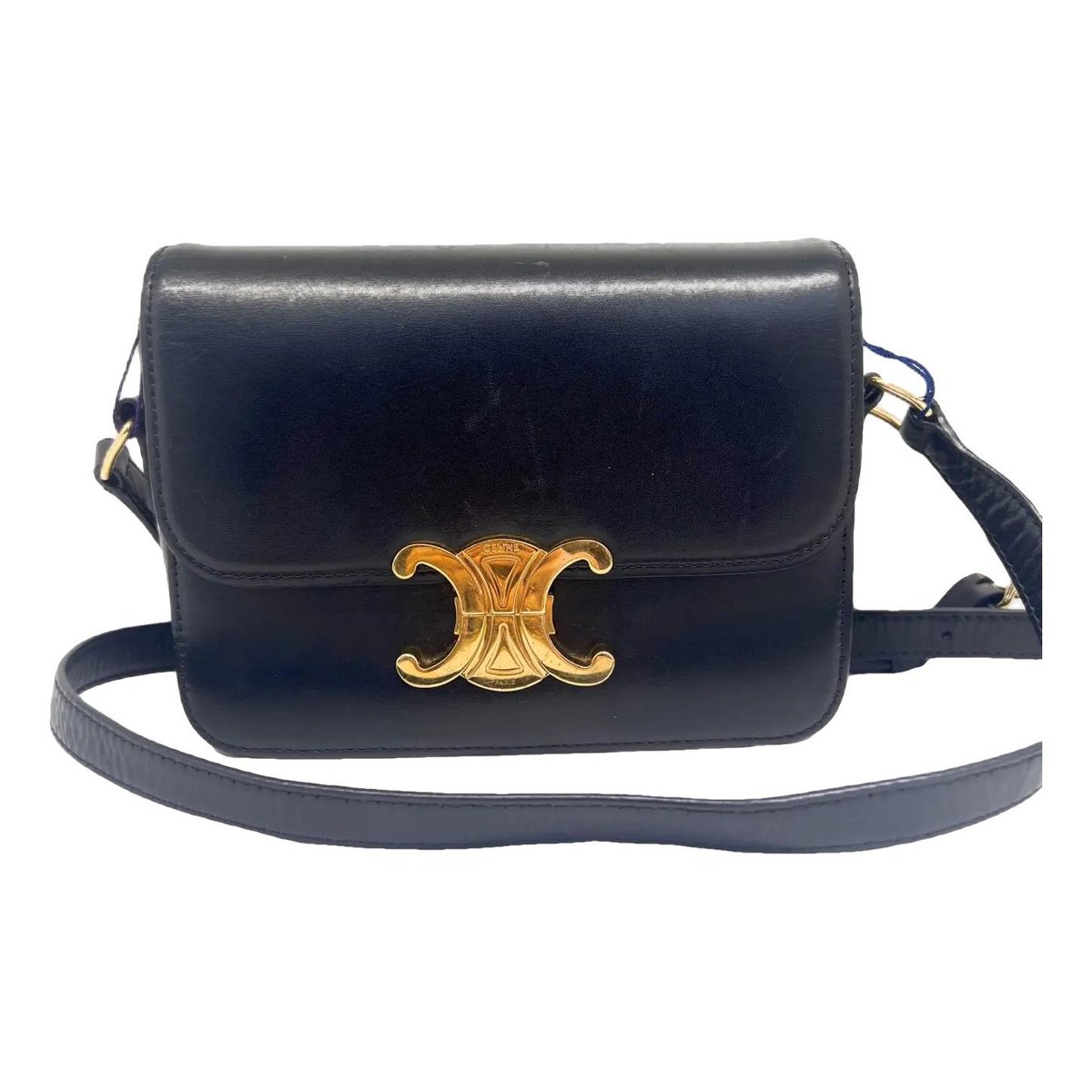 Triomphe leather handbag