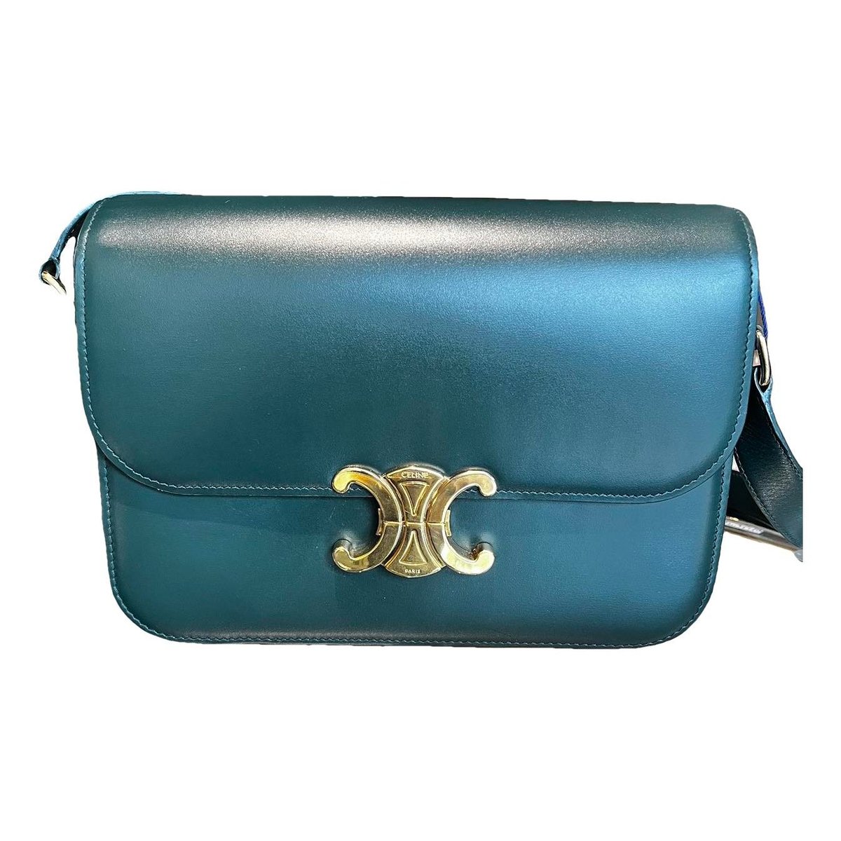 Triomphe leather handbag