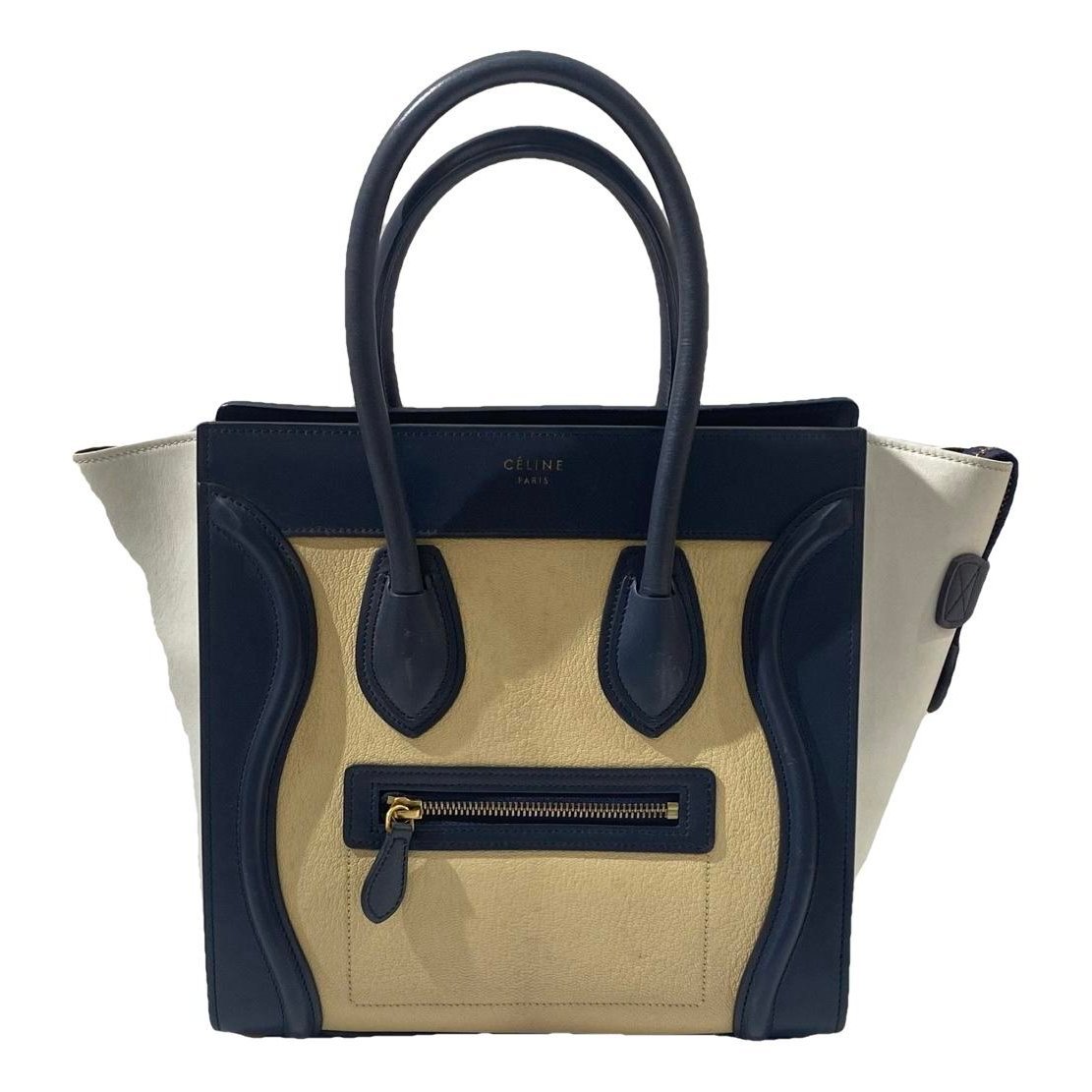 Luggage leather handbag