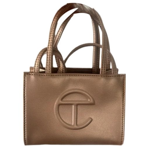 Small Shopping Bag leather tote