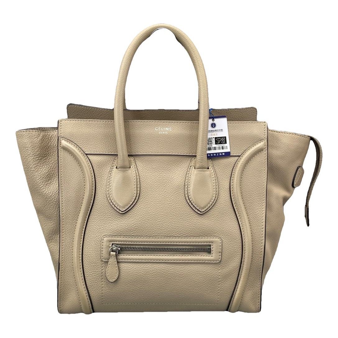 Luggage leather handbag