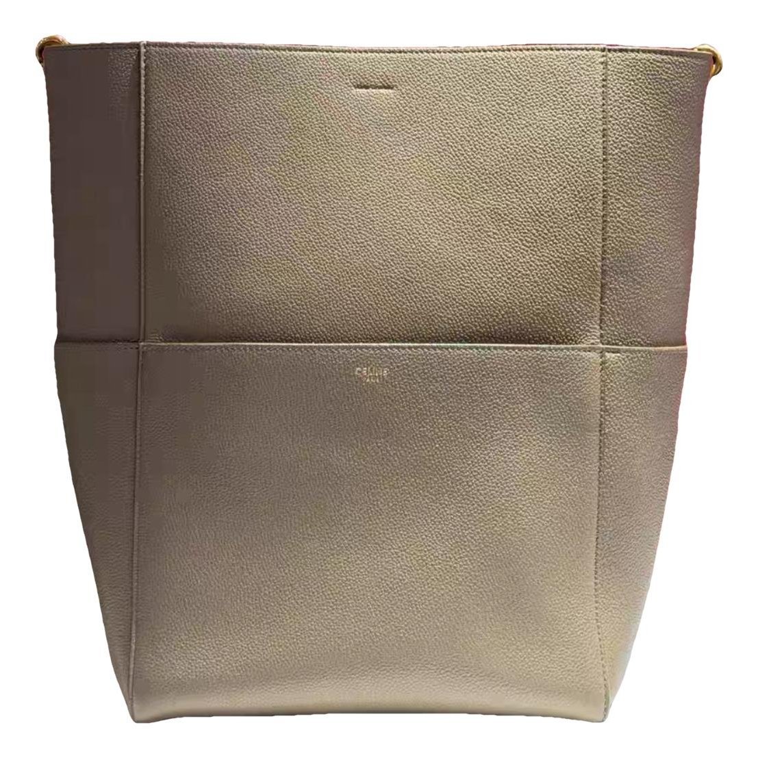 Seau Sangle leather tote
