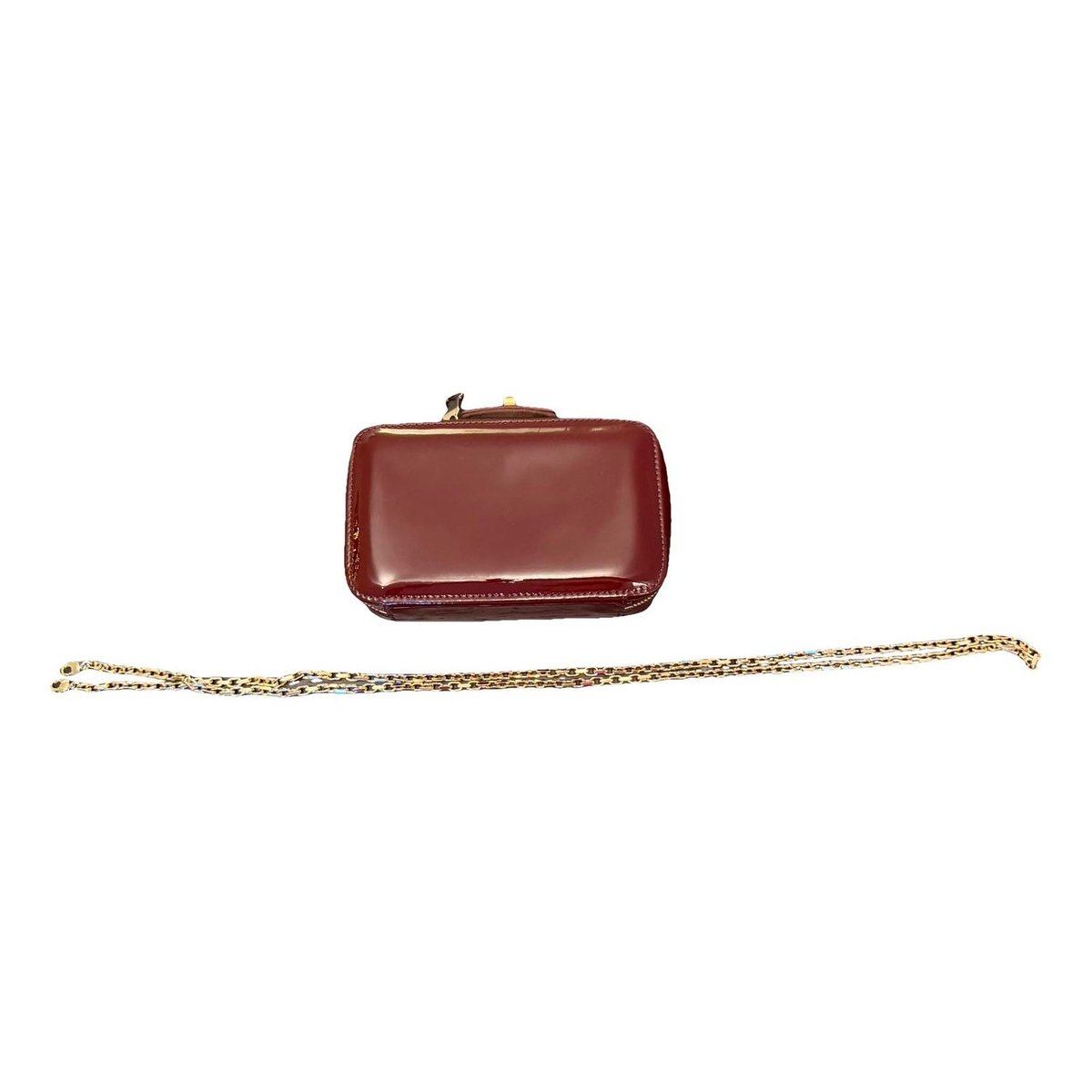 Patent leather mini bag