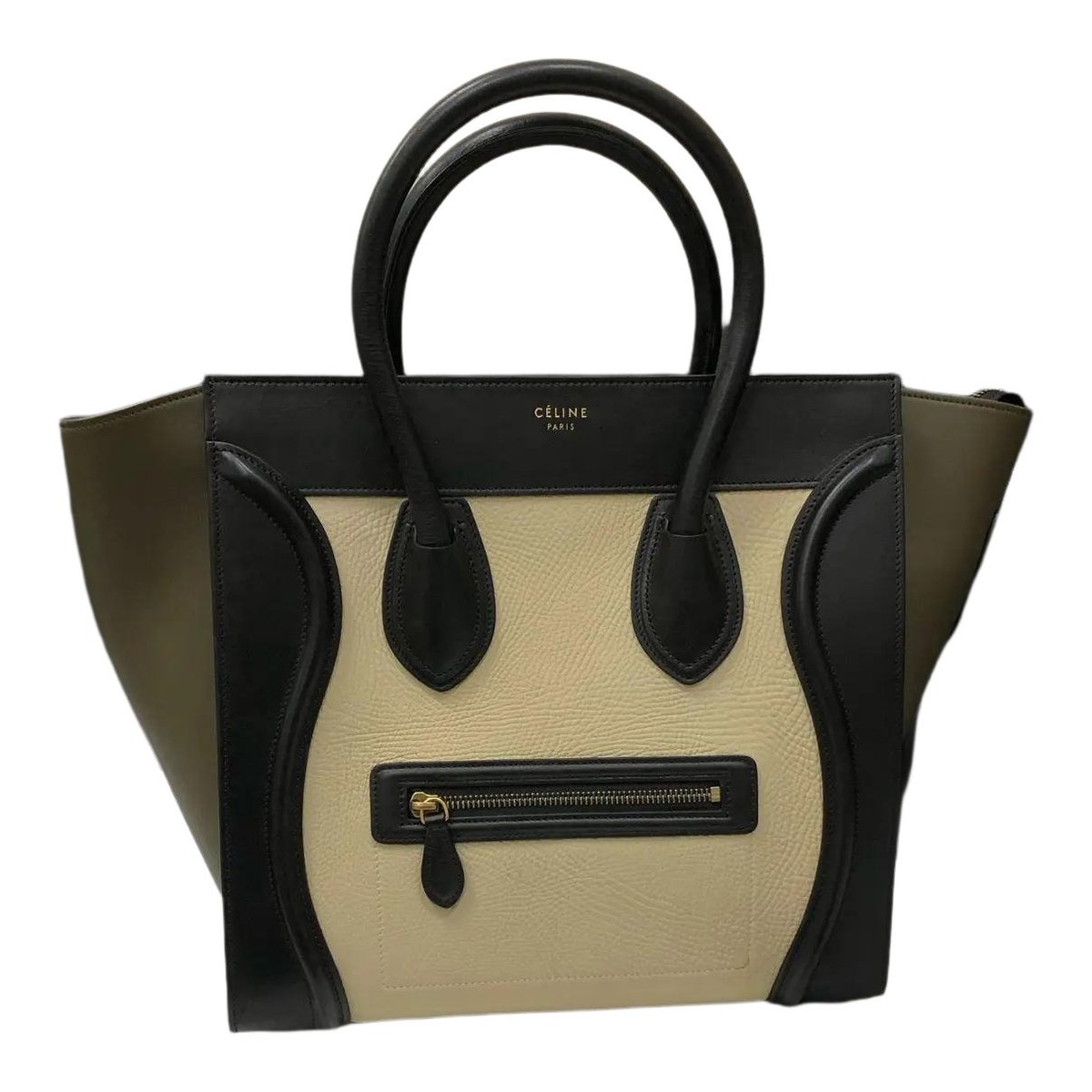 Luggage leather handbag
