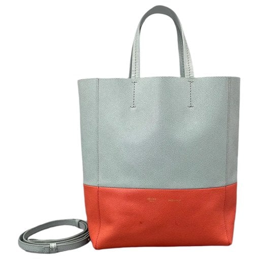 Cabas leather crossbody bag