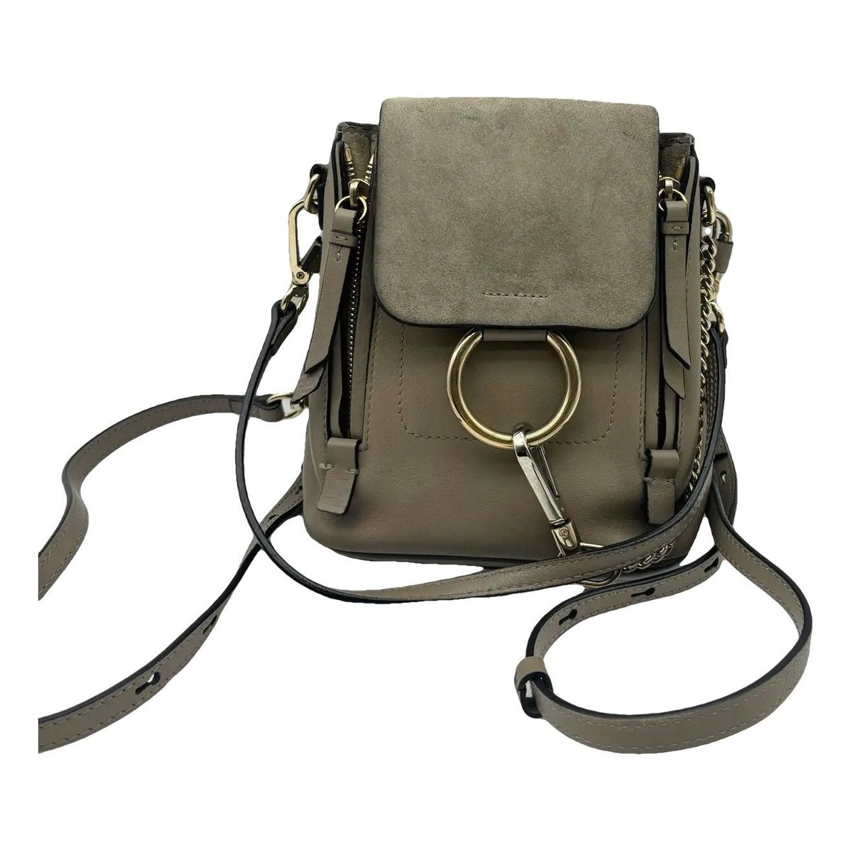 Faye leather backpack