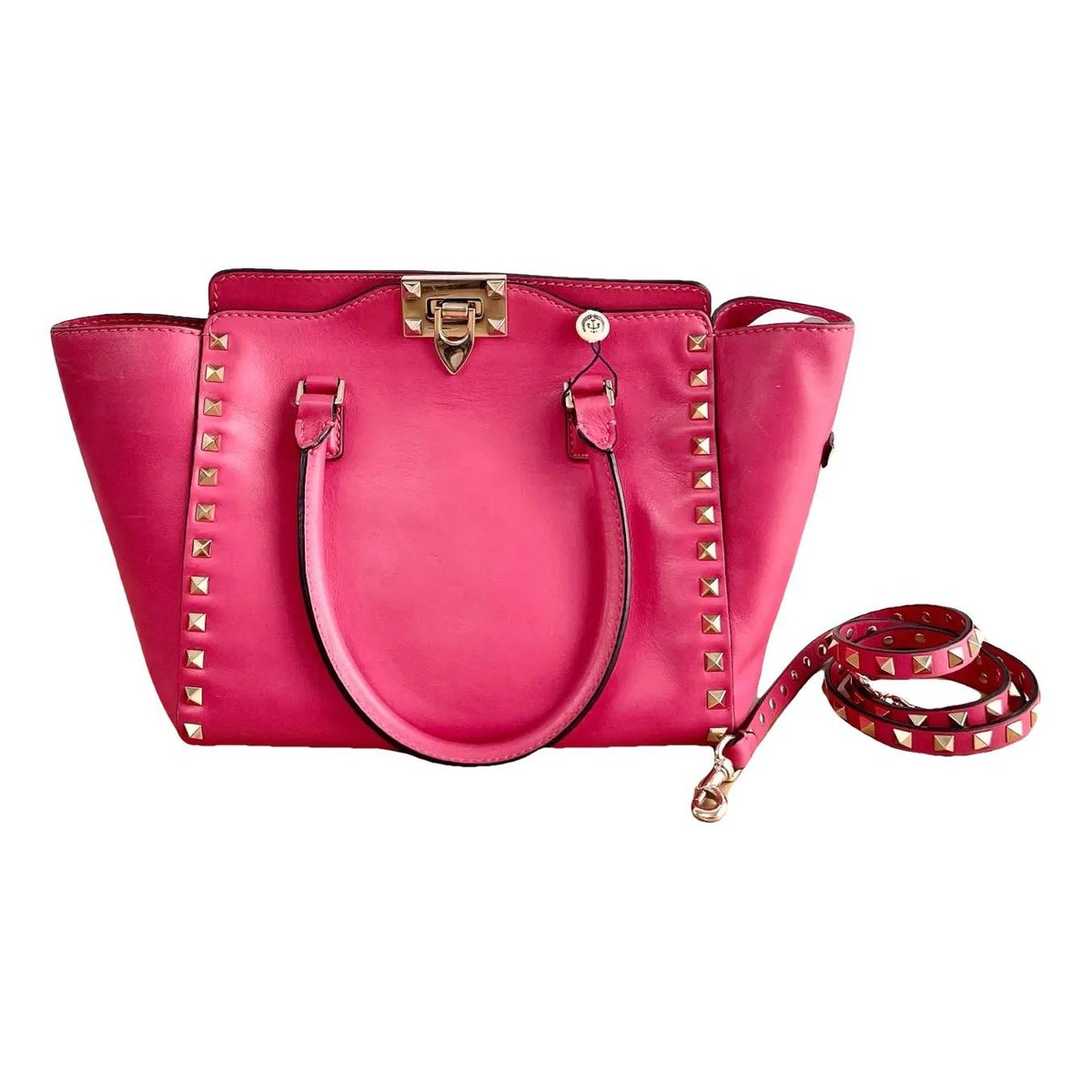 Micro Rockstud leather handbag