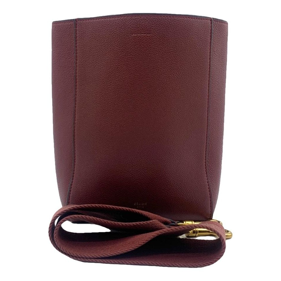 Seau Sangle leather tote