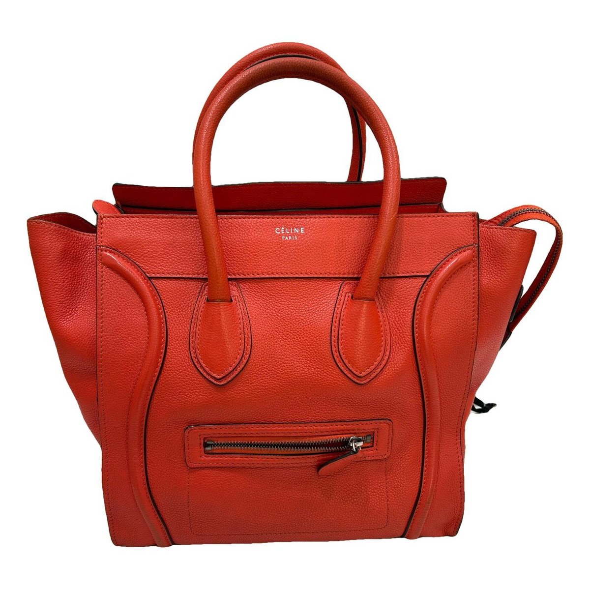 Luggage leather handbag