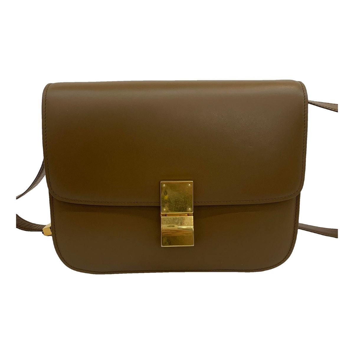 Classic leather crossbody bag
