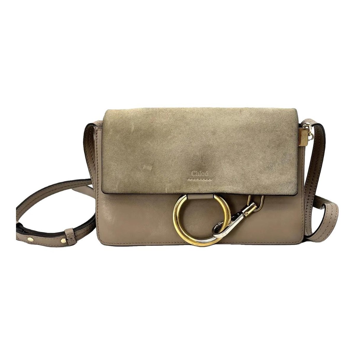 Faye leather handbag