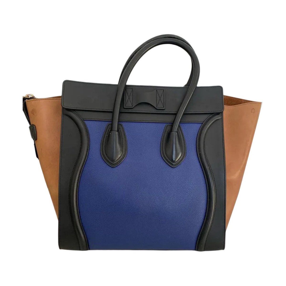 Luggage leather handbag