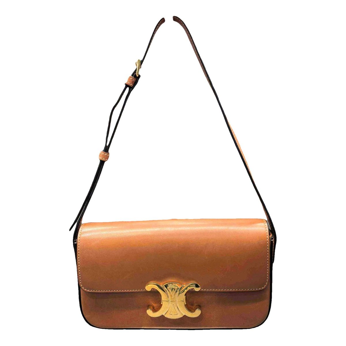 Triomphe Long leather handbag