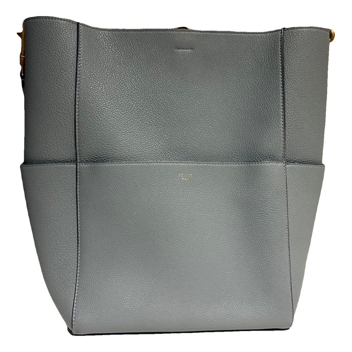 Seau Sangle leather tote