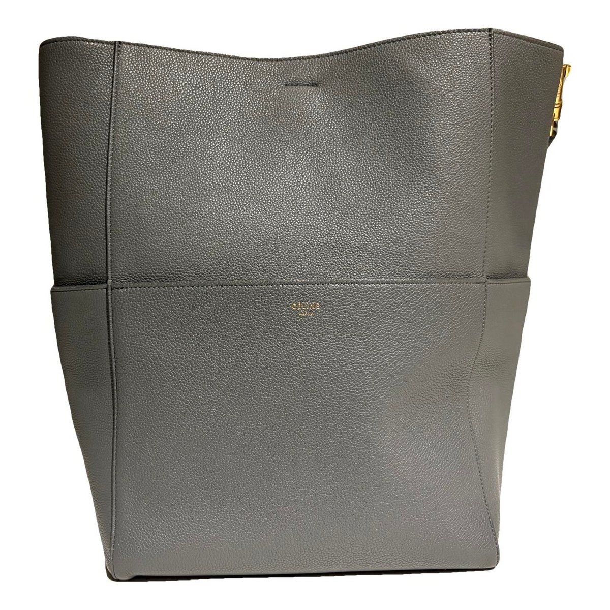 Seau Sangle leather tote