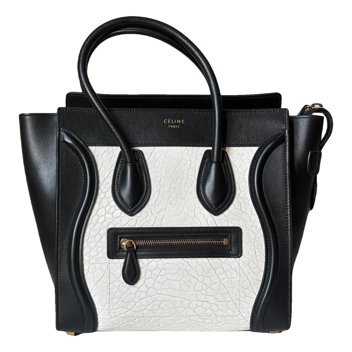 Luggage leather handbag