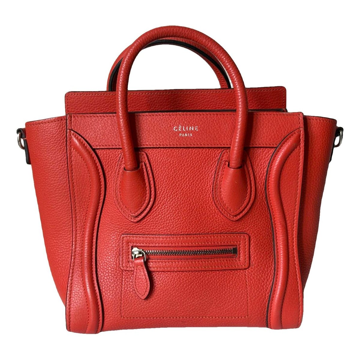 Nano Luggage leather handbag