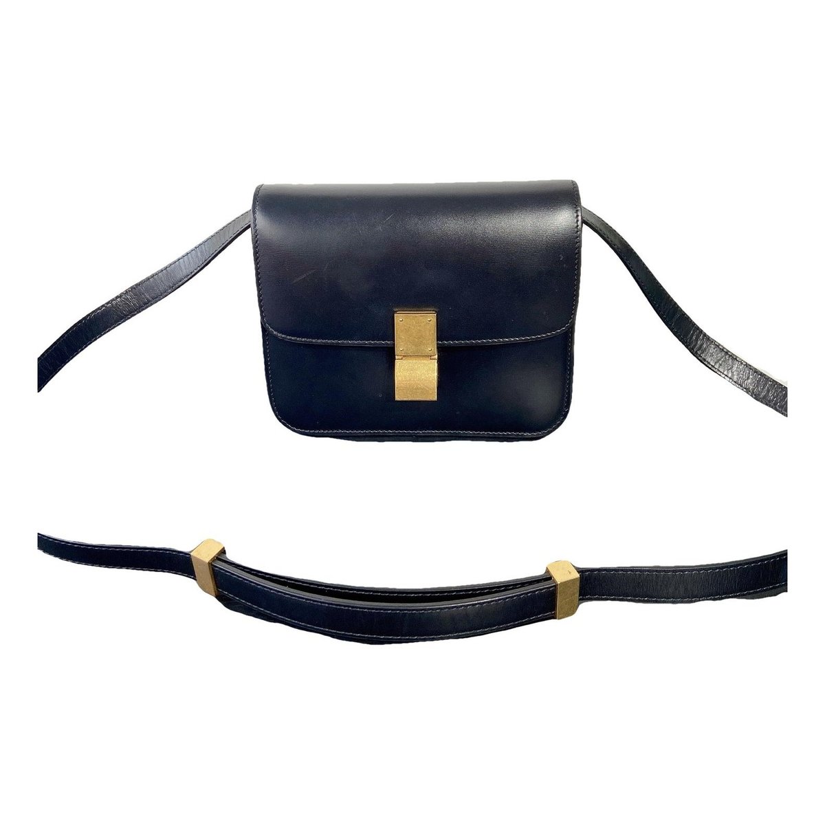 Classic leather handbag