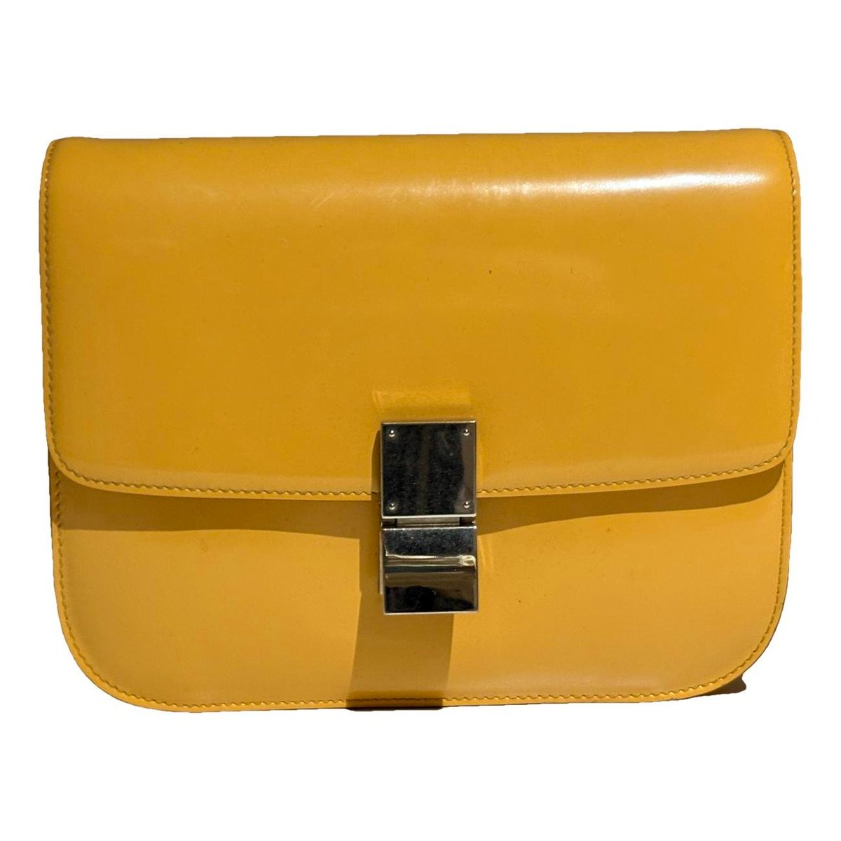 Classic leather crossbody bag