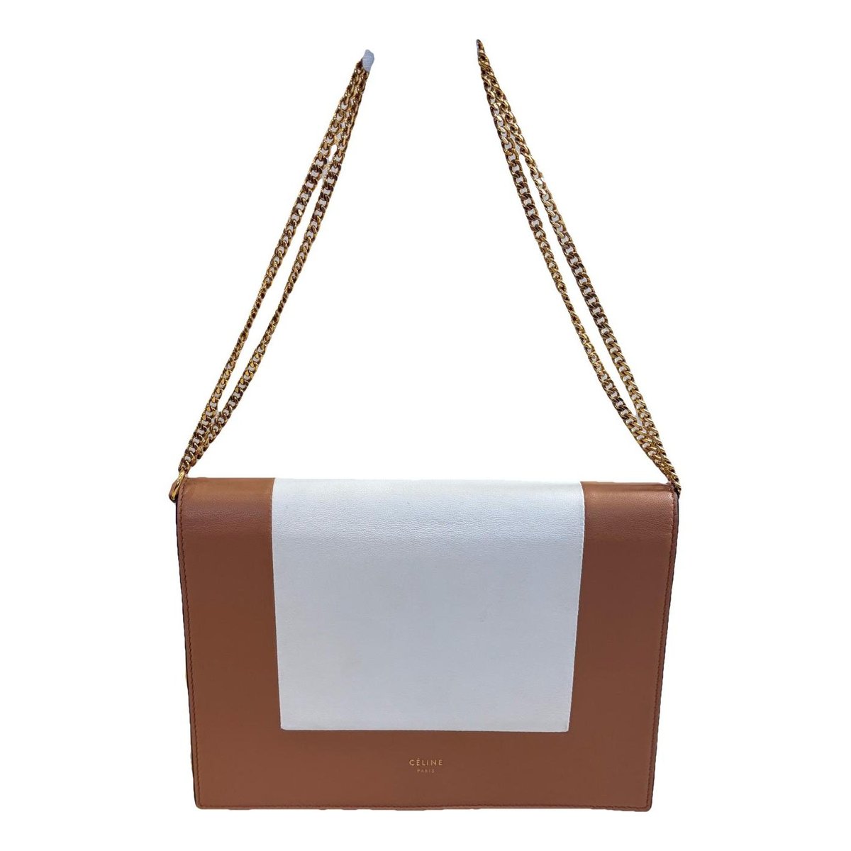 Frame leather crossbody bag