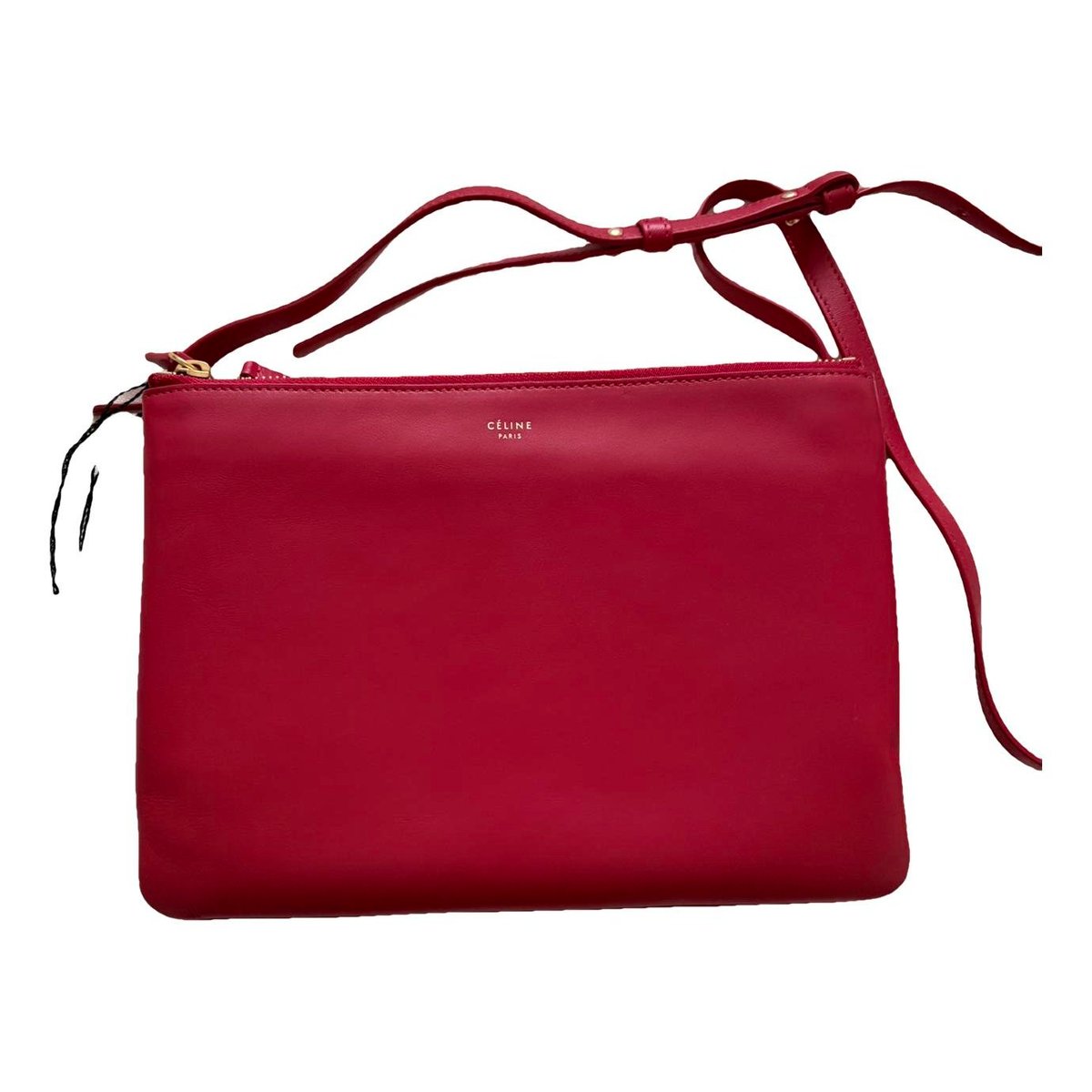 Trio leather crossbody bag