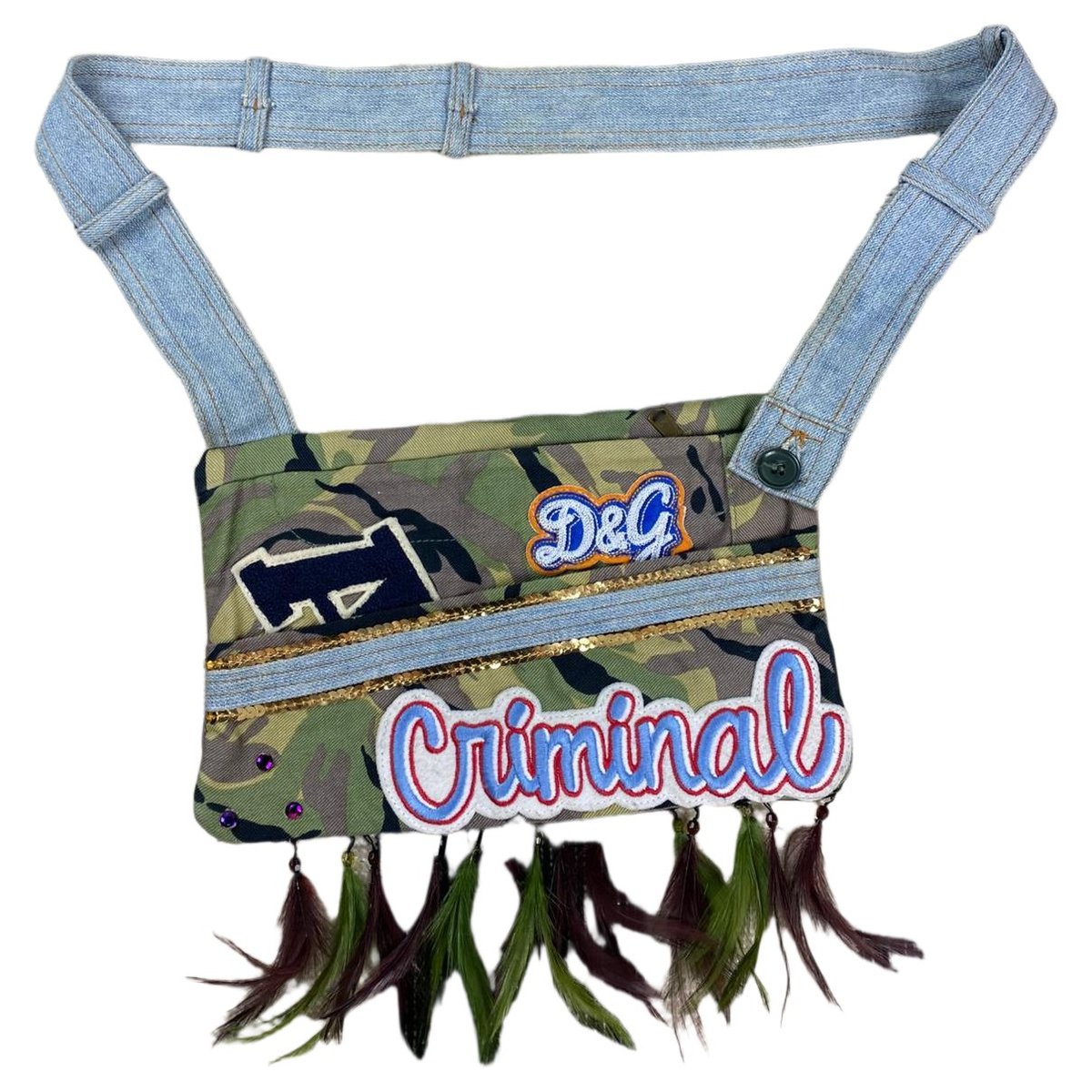 Cloth crossbody bag