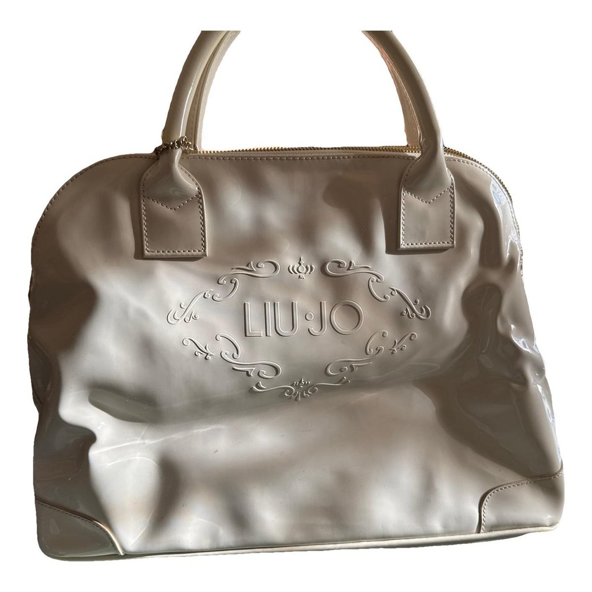 Vinyl handbag