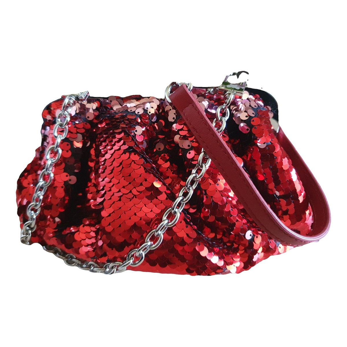 Pasticcino glitter crossbody bag